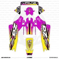 LifeLive Graphics Kit "Psycho Racer"