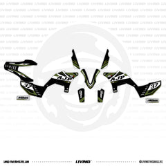 AJP PR7 Graphics Kit "Camo Warrior"