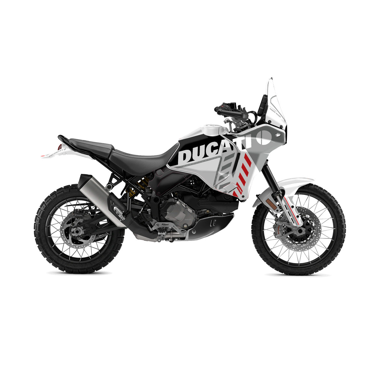 Ducati Desert X Graphics Kit "Technics"