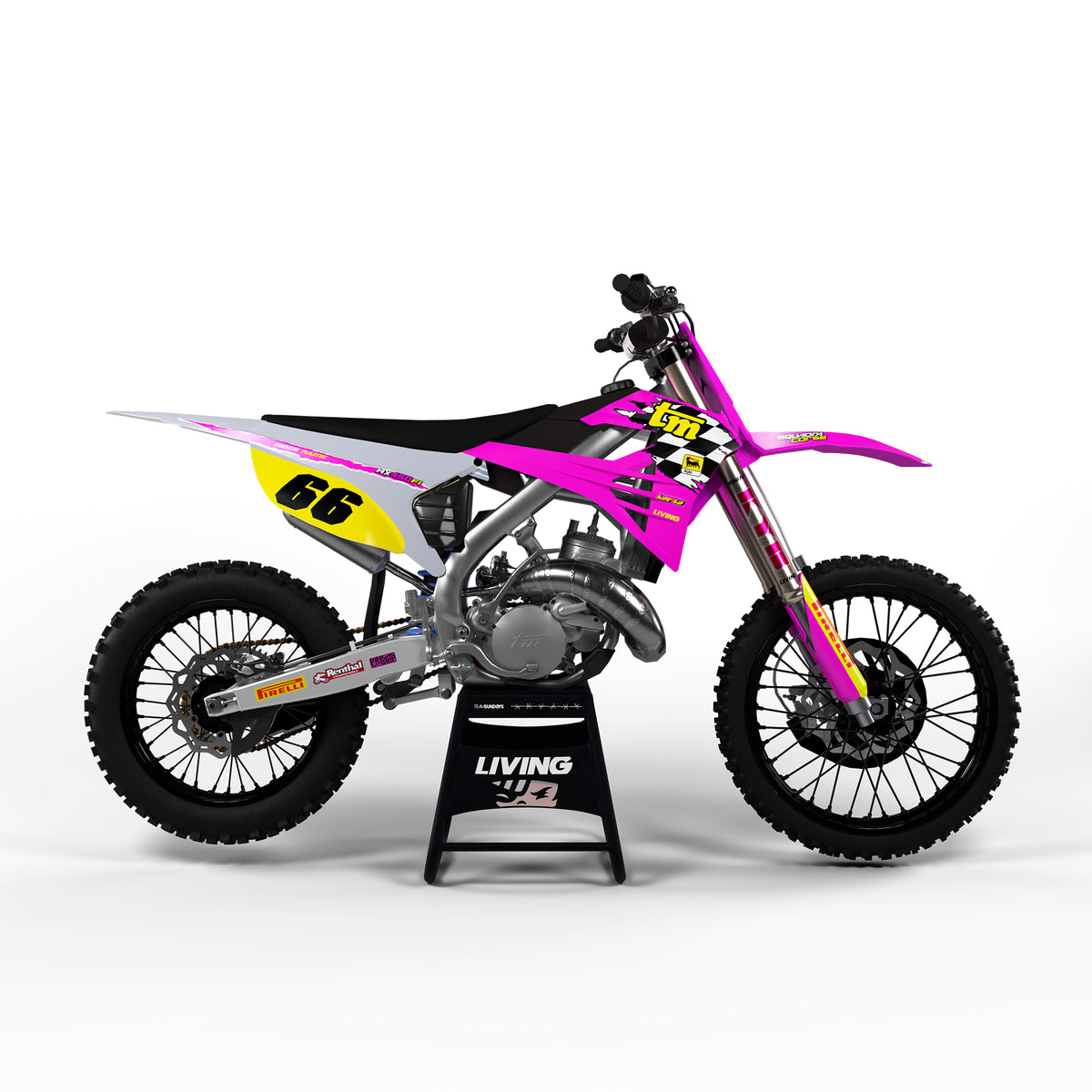 TM Racing Graphics Kit "Pink Floyd"