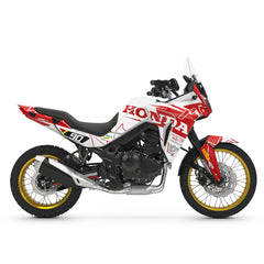 Honda Transalp Graphics Kit "Redshift Pulse"