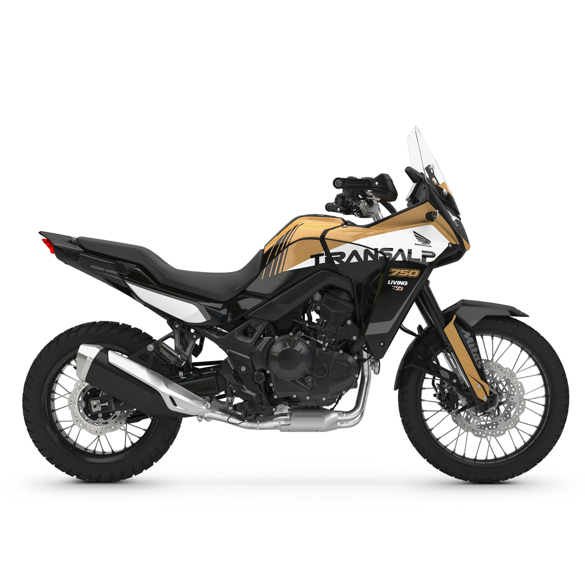 Honda Transalp Graphics Kit "Sandstorm"