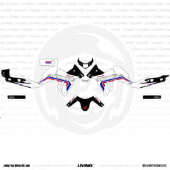 Honda Transalp Graphics Kit "TurboGlide"