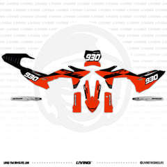 KTM Graphics Kit "Dusktail"