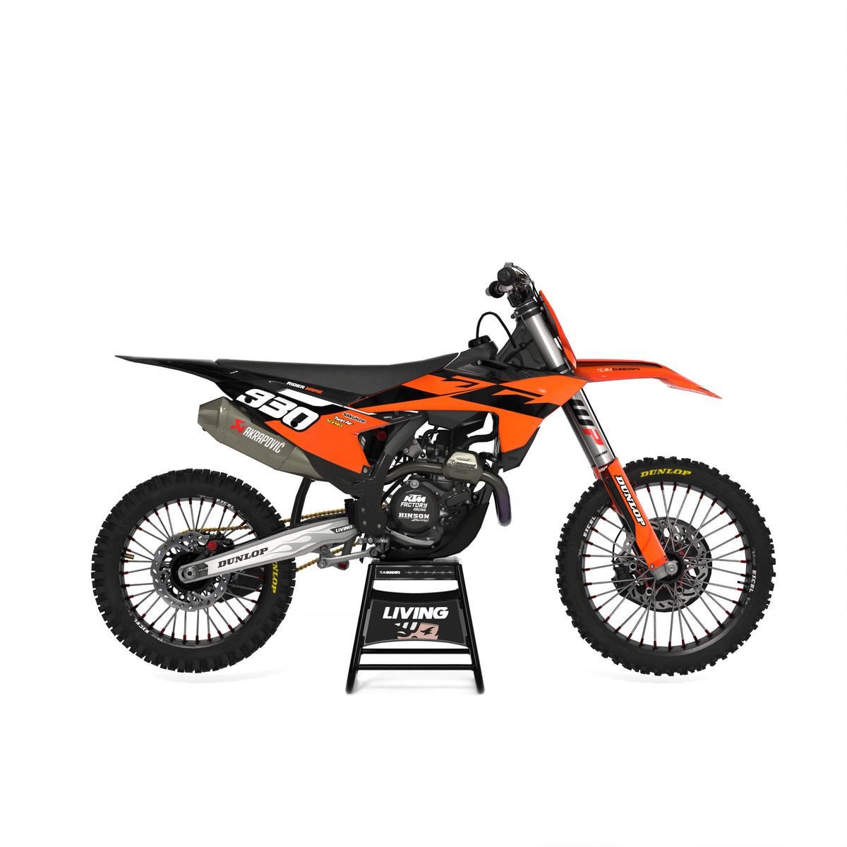 KTM Graphics Kit "Dusktail"