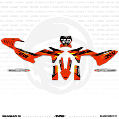 KTM Graphics Kit "Solar Storm"