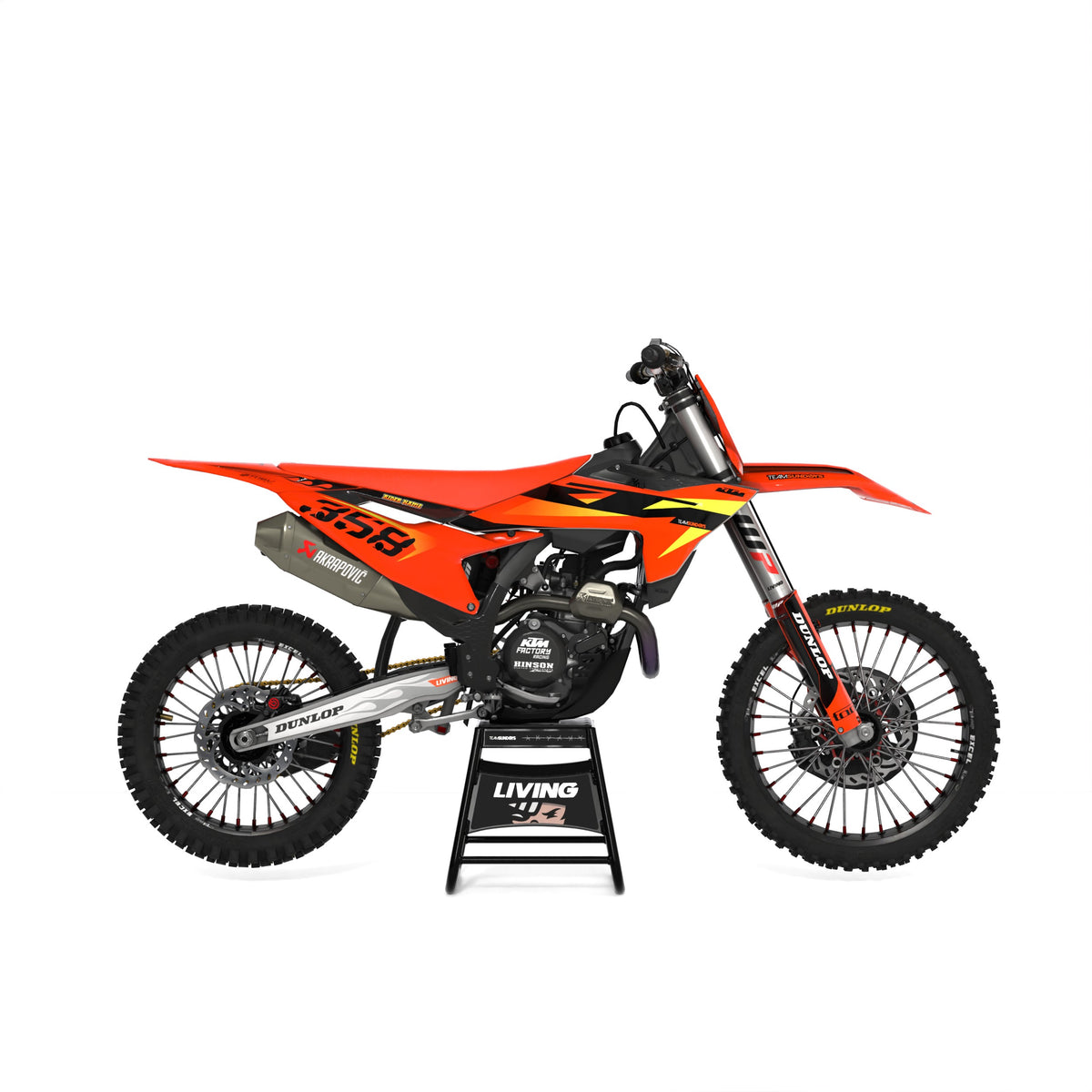 KTM Graphics Kit "Solar Storm"