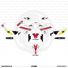 Yamaha Tenere 700 Graphics Kit "Anniversary White"