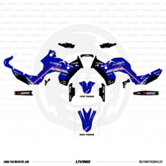 Yamaha Tenere 700 Graphics Kit "Pol Tarres Rally Team 2023"